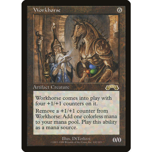 Magic: The Gathering Workhorse (142) Lightly Played
