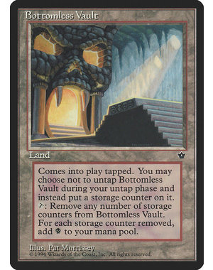 Magic: The Gathering Bottomless Vault (092) Moderately Played