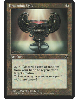 Magic: The Gathering Draconian Cylix (086) Moderately Played