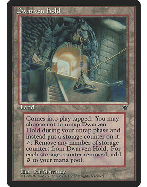 Magic: The Gathering Dwarven Hold (093) Moderately Played