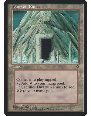 Magic: The Gathering Dwarven Ruins (094) Lightly Played