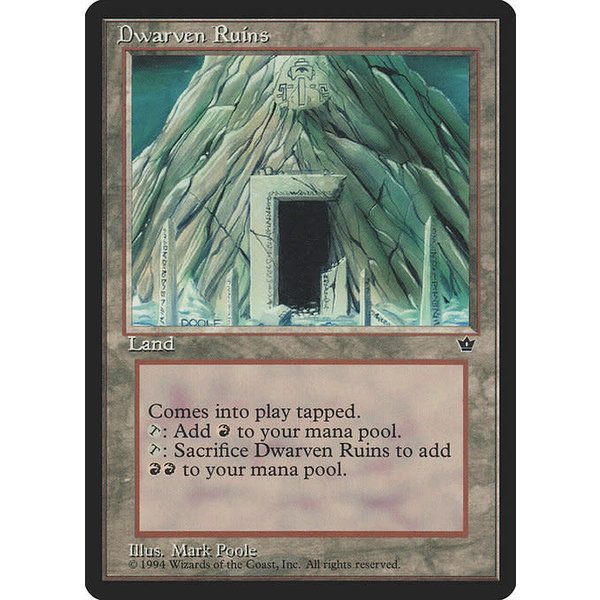 Magic: The Gathering Dwarven Ruins (094) Lightly Played