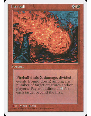 Magic: The Gathering Fireball (192) Lightly Played