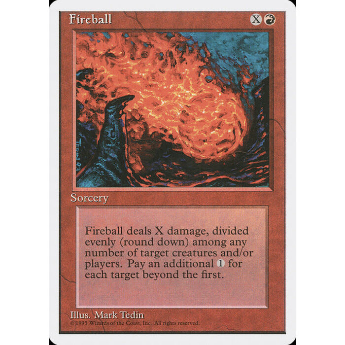 Magic: The Gathering Fireball (192) Lightly Played