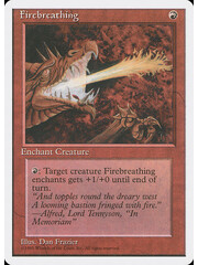 Magic: The Gathering Firebreathing (193) Lightly Played