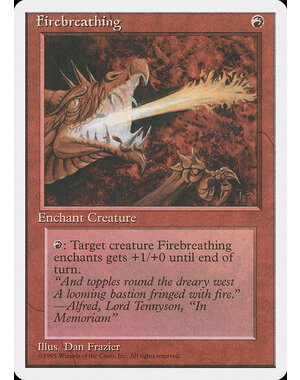 Magic: The Gathering Firebreathing (193) Lightly Played