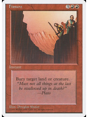 Magic: The Gathering Fissure (194) Moderately Played