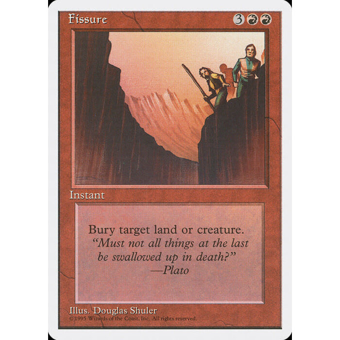 Magic: The Gathering Fissure (194) Moderately Played