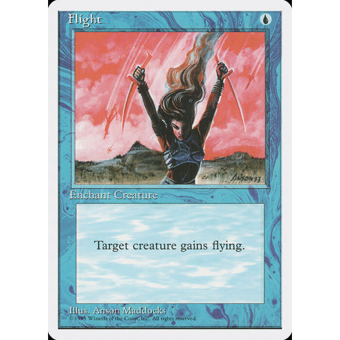 Magic: The Gathering Flight (072) Moderately Played