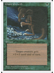Magic: The Gathering Giant Growth (248) Lightly Played