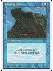 Magic: The Gathering Giant Tortoise (076) Lightly Played
