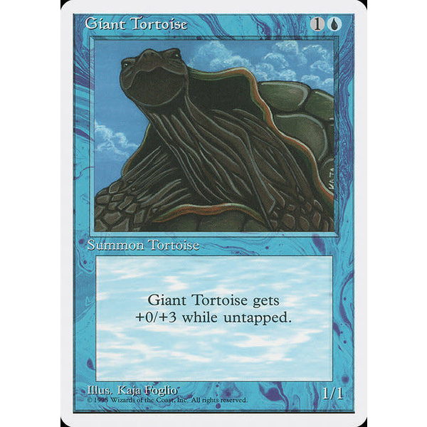 Magic: The Gathering Giant Tortoise (076) Lightly Played