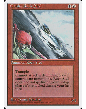 Magic: The Gathering Goblin Rock Sled (199) Lightly Played