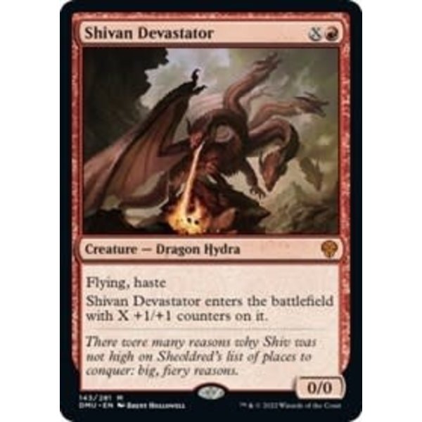 Magic: The Gathering Shivan Devastator (143) Lightly Played