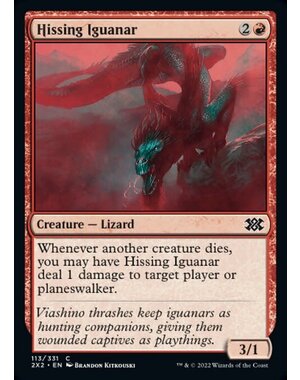 Magic: The Gathering Hissing Iguanar (113) Near Mint