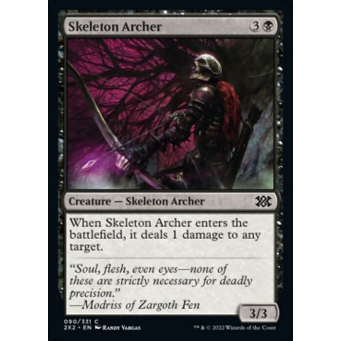 Magic: The Gathering Skeleton Archer (090) Near Mint