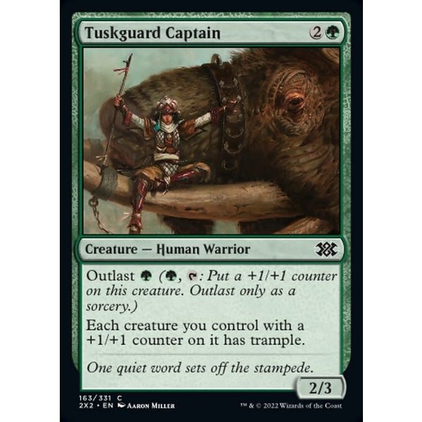 Magic: The Gathering Tuskguard Captain (163) Near Mint