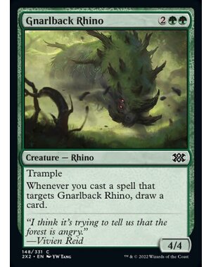Magic: The Gathering Gnarlback Rhino (148) Near Mint