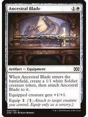 Magic: The Gathering Ancestral Blade (003) Near Mint Foil