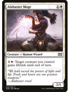 Magic: The Gathering Alabaster Mage (002) Lightly Played Foil