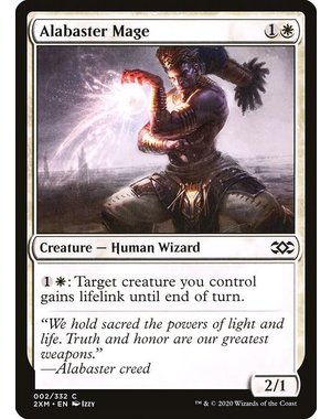 Magic: The Gathering Alabaster Mage (002) Near Mint Foil