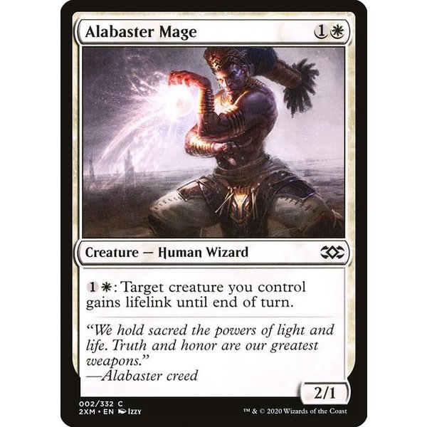 Magic: The Gathering Alabaster Mage (002) Lightly Played Foil