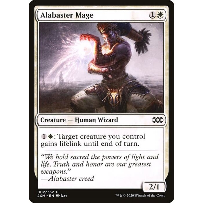 Magic: The Gathering Alabaster Mage (002) Lightly Played Foil