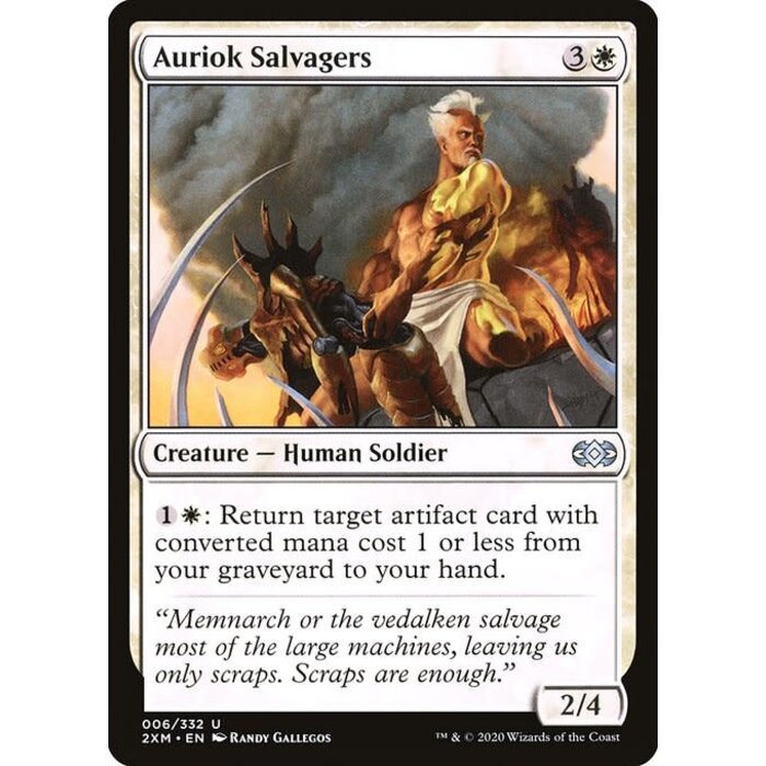 Magic: The Gathering Auriok Salvagers (006) Near Mint Foil