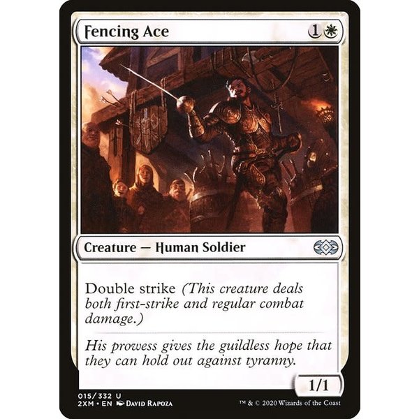 Magic: The Gathering Fencing Ace (015) Near Mint Foil