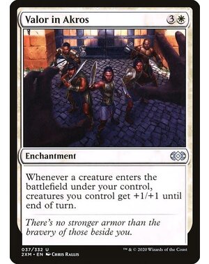 Magic: The Gathering Valor in Akros (037) Near Mint Foil