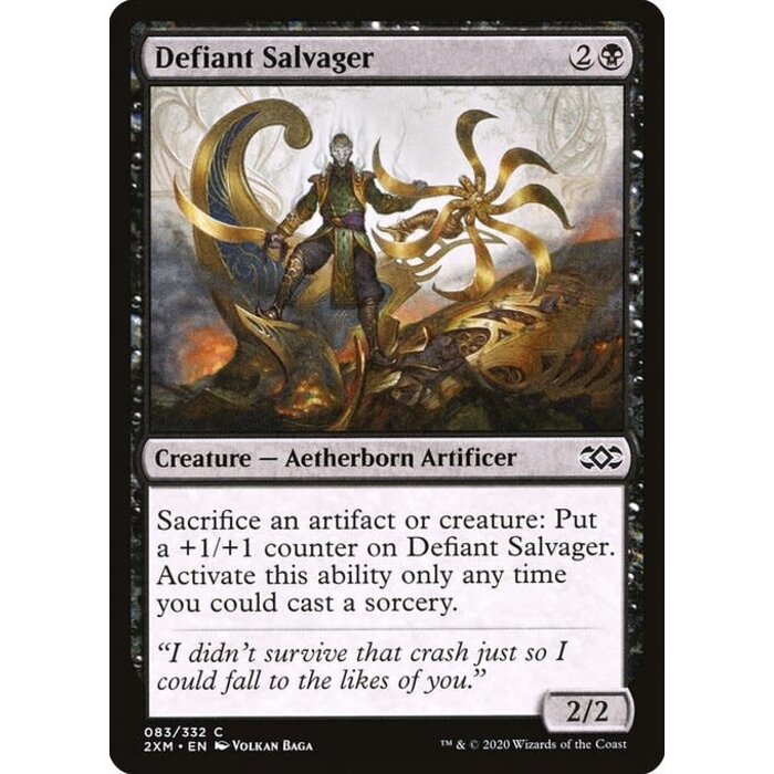 Magic: The Gathering Defiant Salvager (083) Near Mint Foil