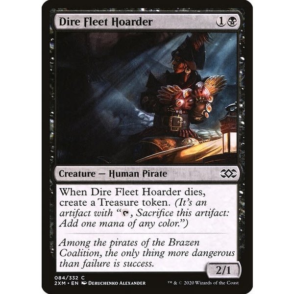 Magic: The Gathering Dire Fleet Hoarder (084) Near Mint Foil