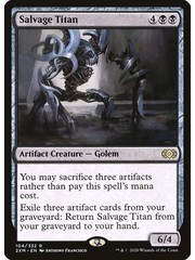 Magic: The Gathering Salvage Titan (104) Near Mint Foil