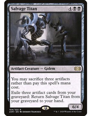 Magic: The Gathering Salvage Titan (104) Near Mint Foil