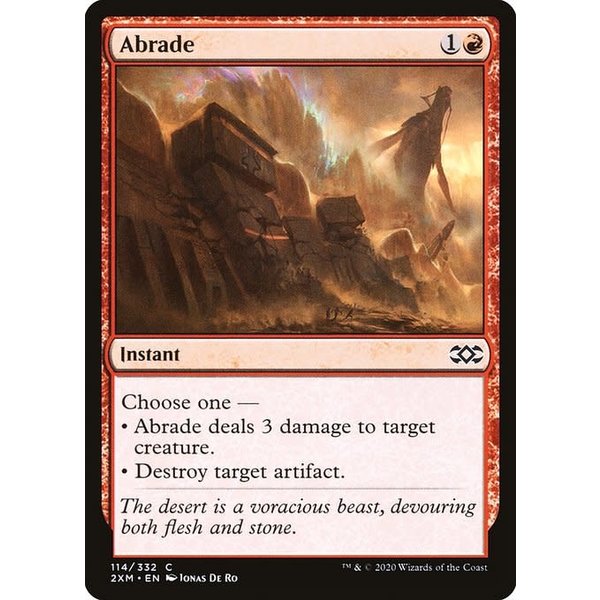 Magic: The Gathering Abrade (114) Lightly Played Foil