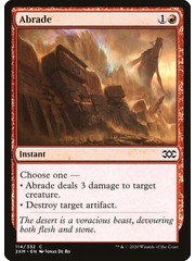 Magic: The Gathering Abrade (114) Lightly Played Foil
