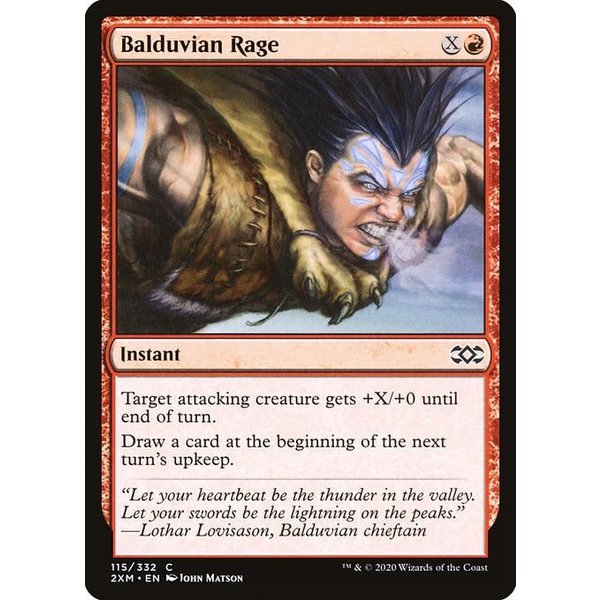 Magic: The Gathering Balduvian Rage (115) Near Mint Foil