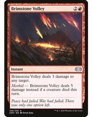 Magic: The Gathering Brimstone Volley (120) Near Mint Foil