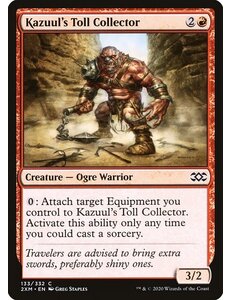 Magic: The Gathering Kazuul's Toll Collector (133) Near Mint Foil