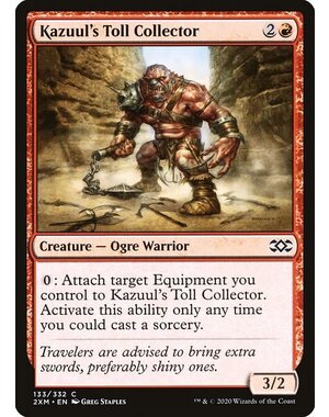 Magic: The Gathering Kazuul's Toll Collector (133) Near Mint Foil
