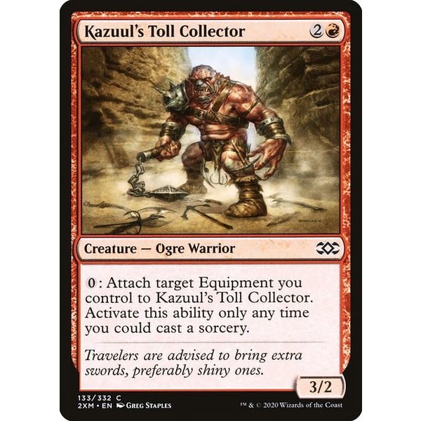 Magic: The Gathering Kazuul's Toll Collector (133) Near Mint Foil