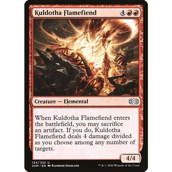 Magic: The Gathering Kuldotha Flamefiend (134) Near Mint Foil