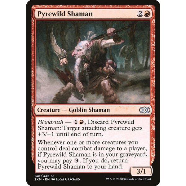 Magic: The Gathering Pyrewild Shaman (138) Near Mint Foil