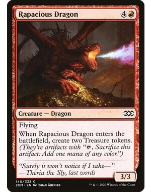 Magic: The Gathering Rapacious Dragon (140) Near Mint Foil