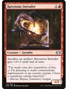 Magic: The Gathering Ravenous Intruder (141) Near Mint Foil