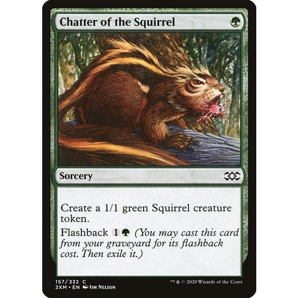 Magic: The Gathering Chatter of the Squirrel (157) Near Mint