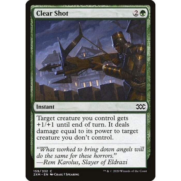 Magic: The Gathering Clear Shot (159) Near Mint Foil