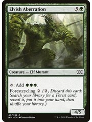 Magic: The Gathering Elvish Aberration (165) Near Mint Foil