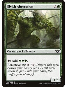 Magic: The Gathering Elvish Aberration (165) Near Mint Foil