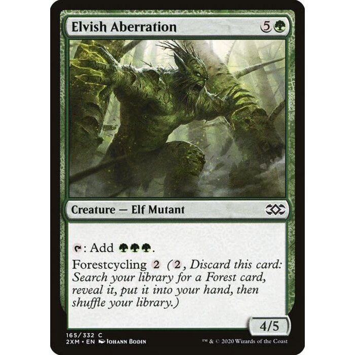Magic: The Gathering Elvish Aberration (165) Near Mint Foil